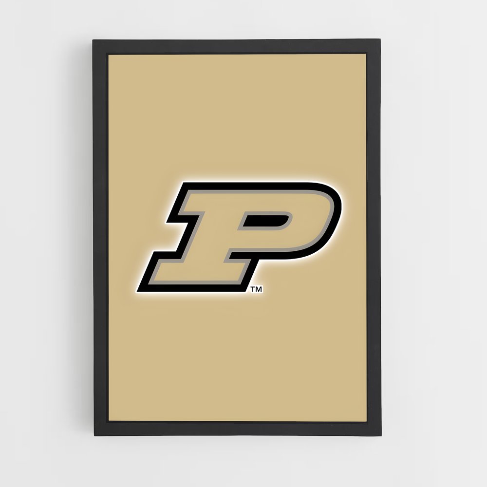 Poster Purdue boilermakers – affiche Basketball (vue 2)
